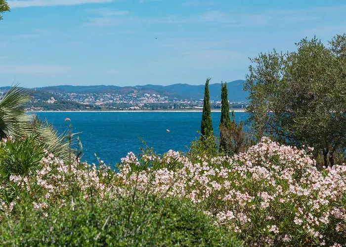 Villa Vue Mer Presqu\'Ile De Giens Avec Piscine